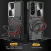 Techsuit - CamGuard Pro ütésálló tok - Samsung Galaxy Z Fold7 - Piros