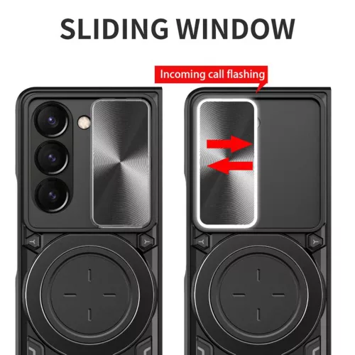 Techsuit - CamGuard Pro ütésálló tok - Samsung Galaxy Z Fold7 - Kék