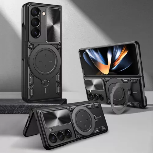 Techsuit - CamGuard Pro ütésálló tok - Samsung Galaxy Z Fold7 - Kék