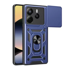   Techsuit - CamShield ütésálló tok - Xiaomi Redmi Note 14 4G (Regional) - Kék