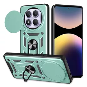   Techsuit - CamShield ütésálló tok - Xiaomi Redmi Note 14 Pro 4G - Zöld