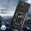Techsuit - CamShield ütésálló tok - Xiaomi Redmi Note 14 Pro 4G - Zöld