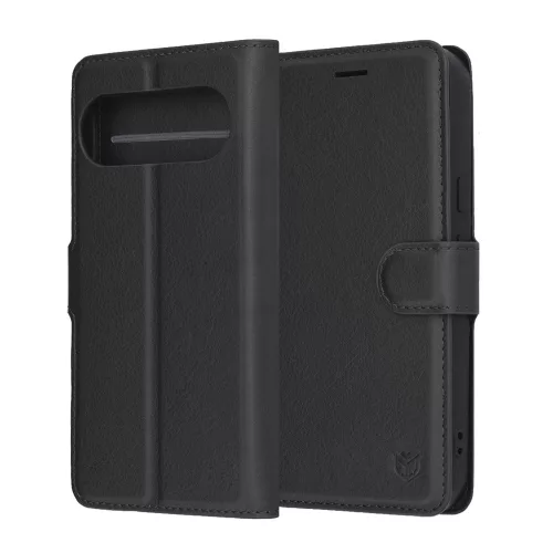 Techsuit - Leather Folio - Google Pixel 10 Pro XL - Black