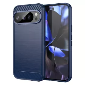   Techsuit - Carbon szilikon tok - Google Pixel 10 / 10 Pro - Kék