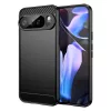 Techsuit - Carbon szilikon tok - Google Pixel 10 Pro XL - Fekete