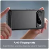 Techsuit - Carbon szilikon tok - Google Pixel 10 Pro XL - Fekete