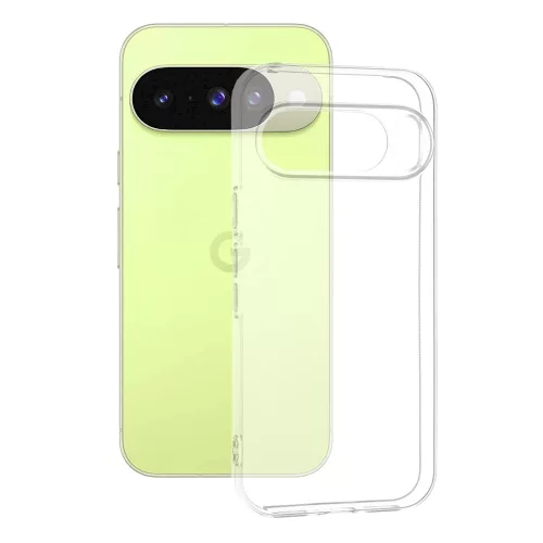 Techsuit - Clear Silicone tok - Google Pixel 10 / 10 Pro - Átlátszó