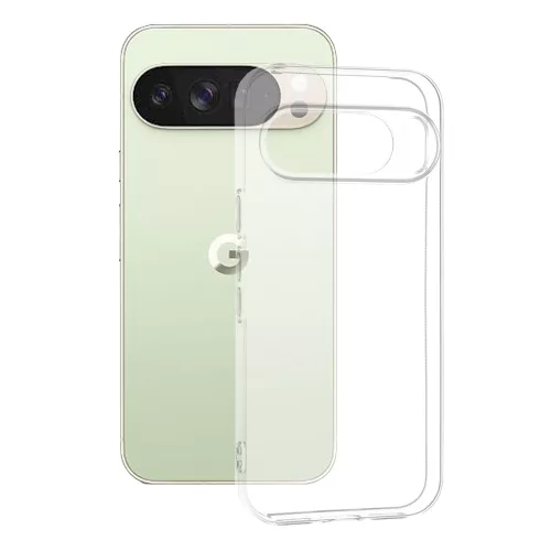 Techsuit - Clear Silicone tok - Google Pixel 10 Pro XL - Átlátszó
