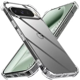   Techsuit - Shockproof Átlátszó Ütésálló Szilikon tok - Google Pixel 10 Pro XL - Átlátszó