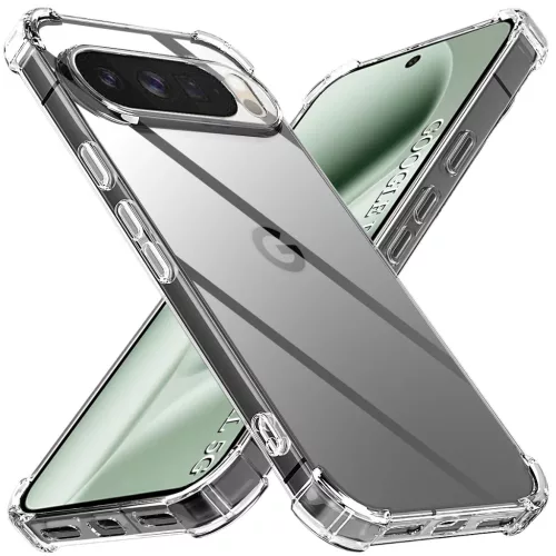 Techsuit - Shockproof Átlátszó Ütésálló Szilikon tok - Google Pixel 10 Pro XL - Átlátszó