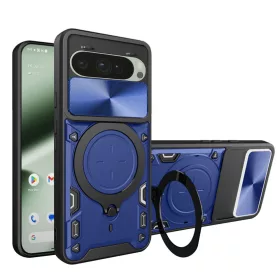   Techsuit - CamGuard Pro ütésálló tok - Google Pixel 10 / 10 Pro - Kék