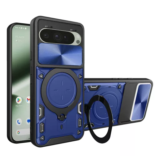 Techsuit - CamGuard Pro ütésálló tok - Google Pixel 10 / 10 Pro - Kék