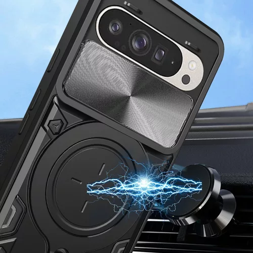 Techsuit - CamGuard Pro ütésálló tok - Google Pixel 10 / 10 Pro - Kék