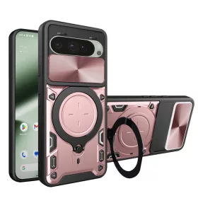   Techsuit - CamGuard Pro ütésálló tok - Google Pixel 10 / 10 Pro - Rosegold