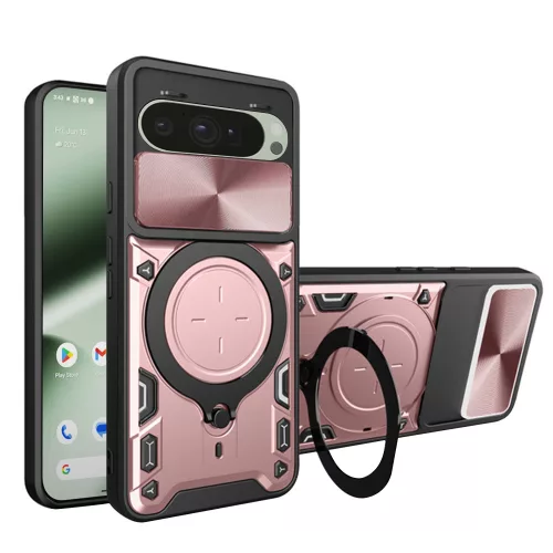 Techsuit - CamGuard Pro ütésálló tok - Google Pixel 10 / 10 Pro - Rosegold