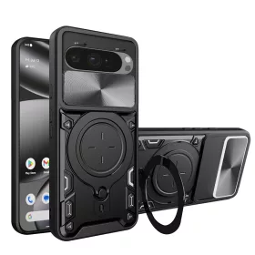   Techsuit - CamGuard Pro ütésálló tok - Google Pixel 10 Pro XL - Fekete