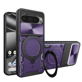   Techsuit - CamGuard Pro ütésálló tok - Google Pixel 10 Pro XL - Lila