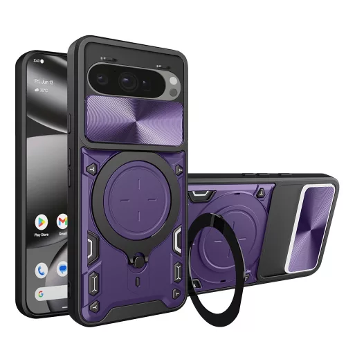 Techsuit - CamGuard Pro ütésálló tok - Google Pixel 10 Pro XL - Lila