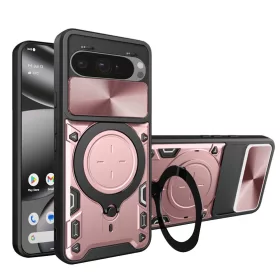   Techsuit - CamGuard Pro ütésálló tok - Google Pixel 10 Pro XL - Rosegold
