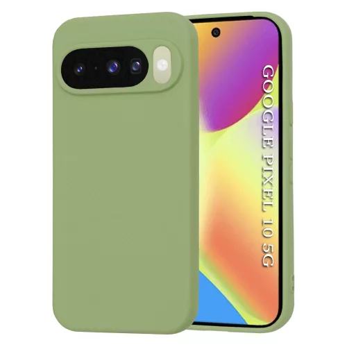 Techsuit - SoftFlex szilikon tok - Google Pixel 10 / 10 Pro - Matcha zöld