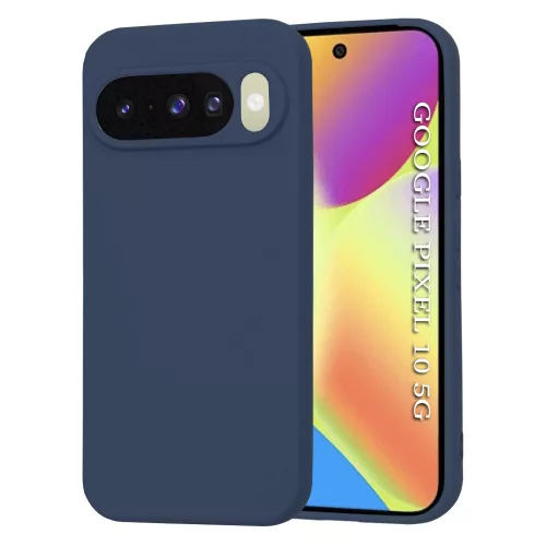 Techsuit - SoftFlex szilikon tok - Google Pixel 10 / 10 Pro - Sötétkék