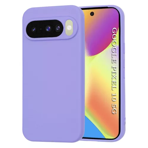 Techsuit - SoftFlex szilikon tok - Google Pixel 10 / 10 Pro - Világos lila