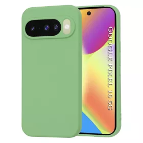   Techsuit - SoftFlex szilikon tok - Google Pixel 10 / 10 Pro - Mentazöld