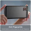 Techsuit - Carbon szilikon tok - Samsung Galaxy Xcover7 Pro - Fekete