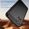 Techsuit - Carbon szilikon tok - Samsung Galaxy Xcover7 Pro - Fekete