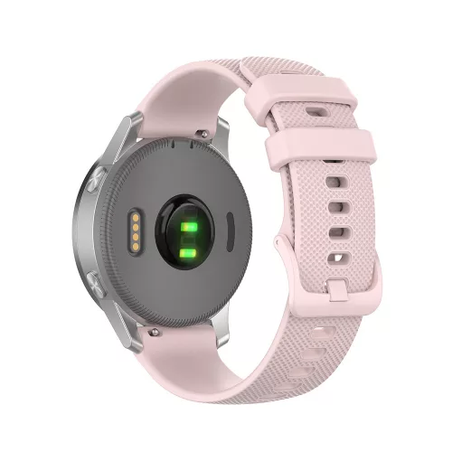 Techsuit - Watchband 18mm (W006) - Huawei Watch GT 4 (41mm)/W1/Honor Watch S1/Garmin Venu 2S/Vivoactive 4S - Pink