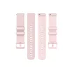 Techsuit - Watchband 18mm (W006) - Huawei Watch GT 4 (41mm)/W1/Honor Watch S1/Garmin Venu 2S/Vivoactive 4S - Pink