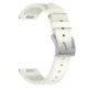 Techsuit - Watchband 18mm (W073) - Huawei Watch GT 4 (41mm)/W1/Honor Watch S1/Garmin Venu 2S/Vivoactive 4S - White