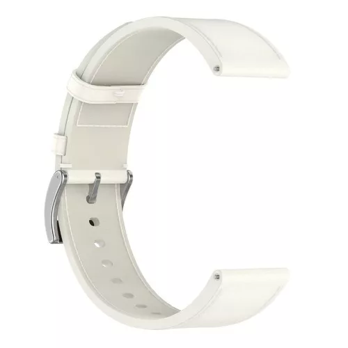 Techsuit - Watchband 20mm (W073) - Samsung Galaxy Watch4/5/Active 2, Huawei Watch GT 3 (42mm)/GT 3 Pro (43mm) - White