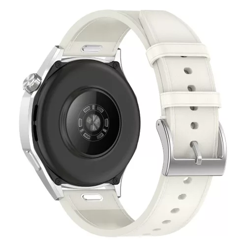 Techsuit - Watchband 20mm (W073) - Samsung Galaxy Watch4/5/Active 2, Huawei Watch GT 3 (42mm)/GT 3 Pro (43mm) - White