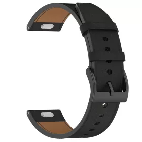   Techsuit - Watchband 22mm (W073) - Samsung Galaxy Watch (46mm)/Watch 3/Gear S3, Huawei Watch GT/GT 2/GT 3 (46mm) - Black