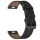 Techsuit - Watchband 22mm (W073) - Samsung Galaxy Watch (46mm)/Watch 3/Gear S3, Huawei Watch GT/GT 2/GT 3 (46mm) - Black
