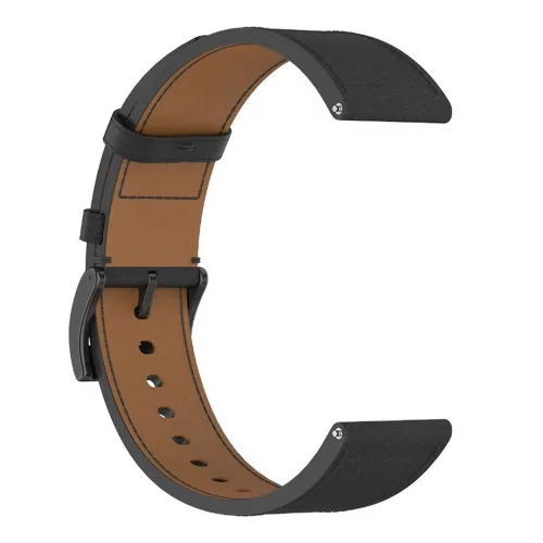 Techsuit - Watchband 22mm (W073) - Samsung Galaxy Watch (46mm)/Watch 3/Gear S3, Huawei Watch GT/GT 2/GT 3 (46mm) - Black