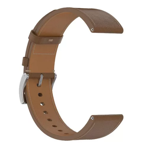 Techsuit - Watchband 22mm (W073) - Samsung Galaxy Watch (46mm)/Watch 3/Gear S3, Huawei Watch GT/GT 2/GT 3 (46mm) - Brown