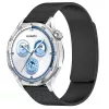 Techsuit - Watchband 18mm (W074) - Huawei Watch GT 4 (41mm)/W1/Honor Watch S1/Garmin Venu 2S/Vivoactive 4S - Black