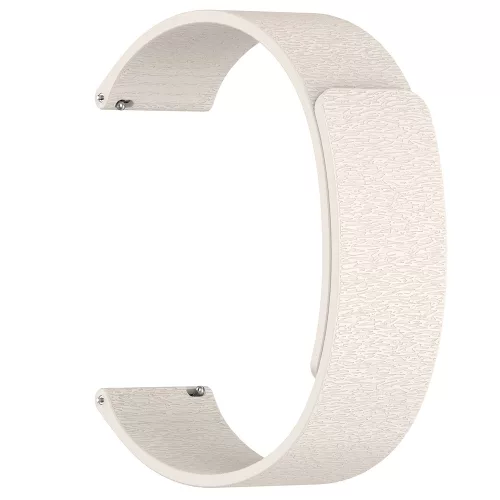 Techsuit - Watchband 20mm (W074) - Samsung Galaxy Watch4/5/Active 2, Huawei Watch GT 3 (42mm)/GT 3 Pro (43mm) - Beige