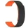 Techsuit - Watchband 20mm (W074) - Samsung Galaxy Watch4/5/Active 2, Huawei Watch GT 3 (42mm)/GT 3 Pro (43mm) - Black/Orange