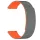 Techsuit - Watchband 22mm (W074) - Samsung Galaxy Watch (46mm)/Watch 3/Gear S3, Huawei Watch GT/GT 2 (46mm) - Grey / Orange