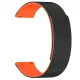 Techsuit - Watchband 22mm (W074) - Samsung Galaxy Watch (46mm)/Watch 3/Gear S3, Huawei Watch GT/GT 2 (46mm) - Black / Orange