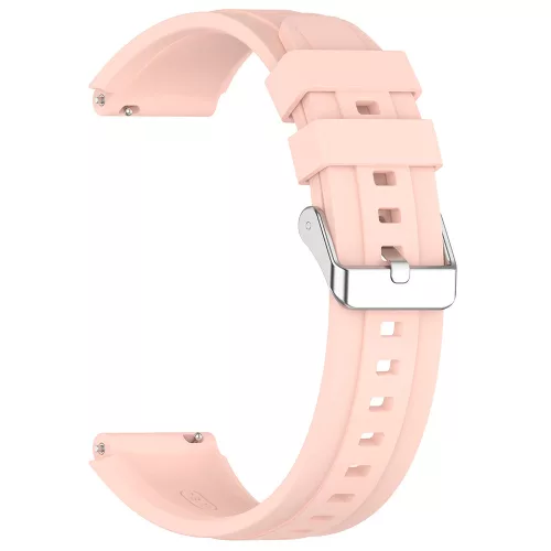 Techsuit - Watchband 18mm (W075) - Huawei Watch GT 4 (41mm)/W1/Honor Watch S1/Garmin Venu 2S/Vivoactive 4S - Pink