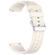 Techsuit - Watchband 18mm (W075) - Huawei Watch GT 4 (41mm)/W1/Honor Watch S1/Garmin Venu 2S/Vivoactive 4S - Beige