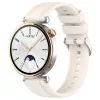 Techsuit - Watchband 18mm (W075) - Huawei Watch GT 4 (41mm)/W1/Honor Watch S1/Garmin Venu 2S/Vivoactive 4S - Beige