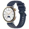 Techsuit - Watchband 18mm (W075) - Huawei Watch GT 4 (41mm)/W1/Honor Watch S1/Garmin Venu 2S/Vivoactive 4S - Navy Blue