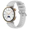 Techsuit - Watchband 18mm (W075) - Huawei Watch GT 4 (41mm)/W1/Honor Watch S1/Garmin Venu 2S/Vivoactive 4S - Grey