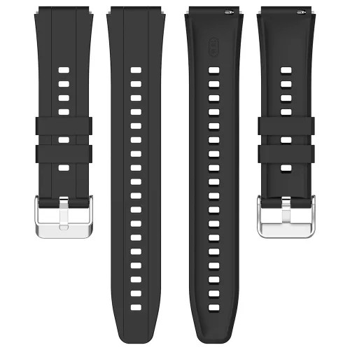 Techsuit - Watchband 18mm (W075) - Huawei Watch GT 4 (41mm)/W1/Honor Watch S1/Garmin Venu 2S/Vivoactive 4S - Grey