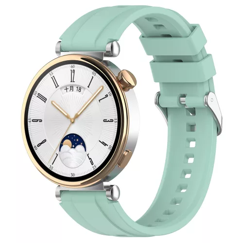 Techsuit - Watchband 18mm (W075) - Huawei Watch GT 4 (41mm)/W1/Honor Watch S1/Garmin Venu 2S/Vivoactive 4S - Mint Green
